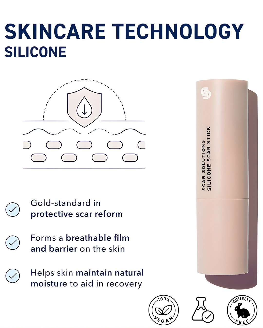 Gleama – Silicone Scar Stick